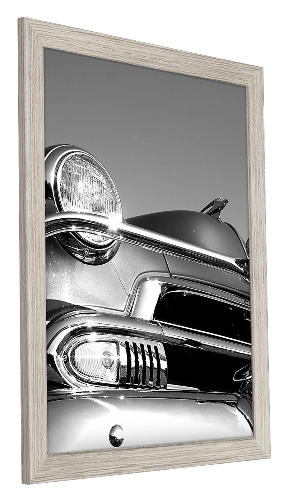 Americanflat 18x24 Poster Frame in Driftwood with Polished Plexiglass-Horizontal and Vertical Formats with Included Hanging Hardware