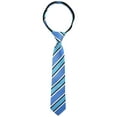 thumbnail image 3 of Spring Notion Big Boys' Cotton Blend Dress Shirt and Tie Set, River Blue, 3 of 3