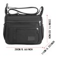 thumbnail image 2 of Crossbody Bag for Women Multi Pockets Cross Body Purses for Women Color Black Size One Size, 2 of 8