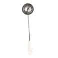 thumbnail image 2 of yuksok Tea Strainer Ball Infuser Sugar Shaker Duster Flour Duster for Home Bar Cafe white, 2 of 9
