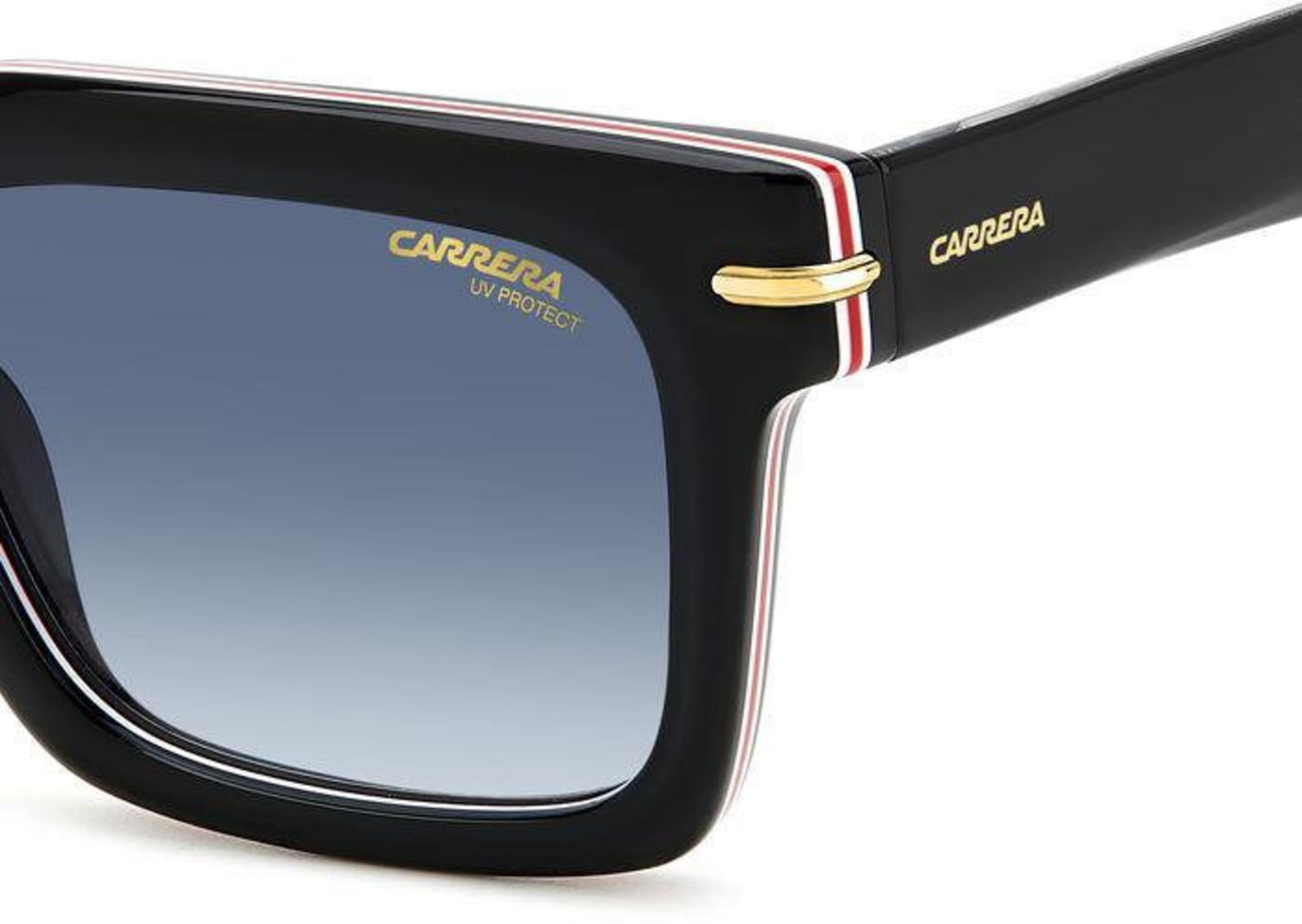Carrera Polarized Green Browline Men