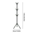 thumbnail image 2 of Coat Rack, Freestanding Coat Rack with 9 Hooks and 3 Adjustable Size Tree Coat Racks for Bedroom, Hallway, Entrance, Office, for Hats, Coats, Scarves, Handbags, 2 of 6