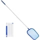 thumbnail image 2 of Red para piscina, red para limpieza de piscinas con poste telescópico de aluminio, red para espumadera de hojas para piscina, red para hojas con red para superficie de fijación, 2 of 8