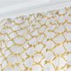 thumbnail image 3 of Cortina translúcida con estampado de faroles en dorado y plateado, 100x200 cm, ideal para habitaciones compartidas y estudios. Hecha de poliéster suave y sin arrugas, con terminaciones bien cosidas., 3 of 7