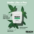 thumbnail image 2 of Reach Dental Floss, Waxed, Mint, 200 Yard (Pack of 4), 2 of 4
