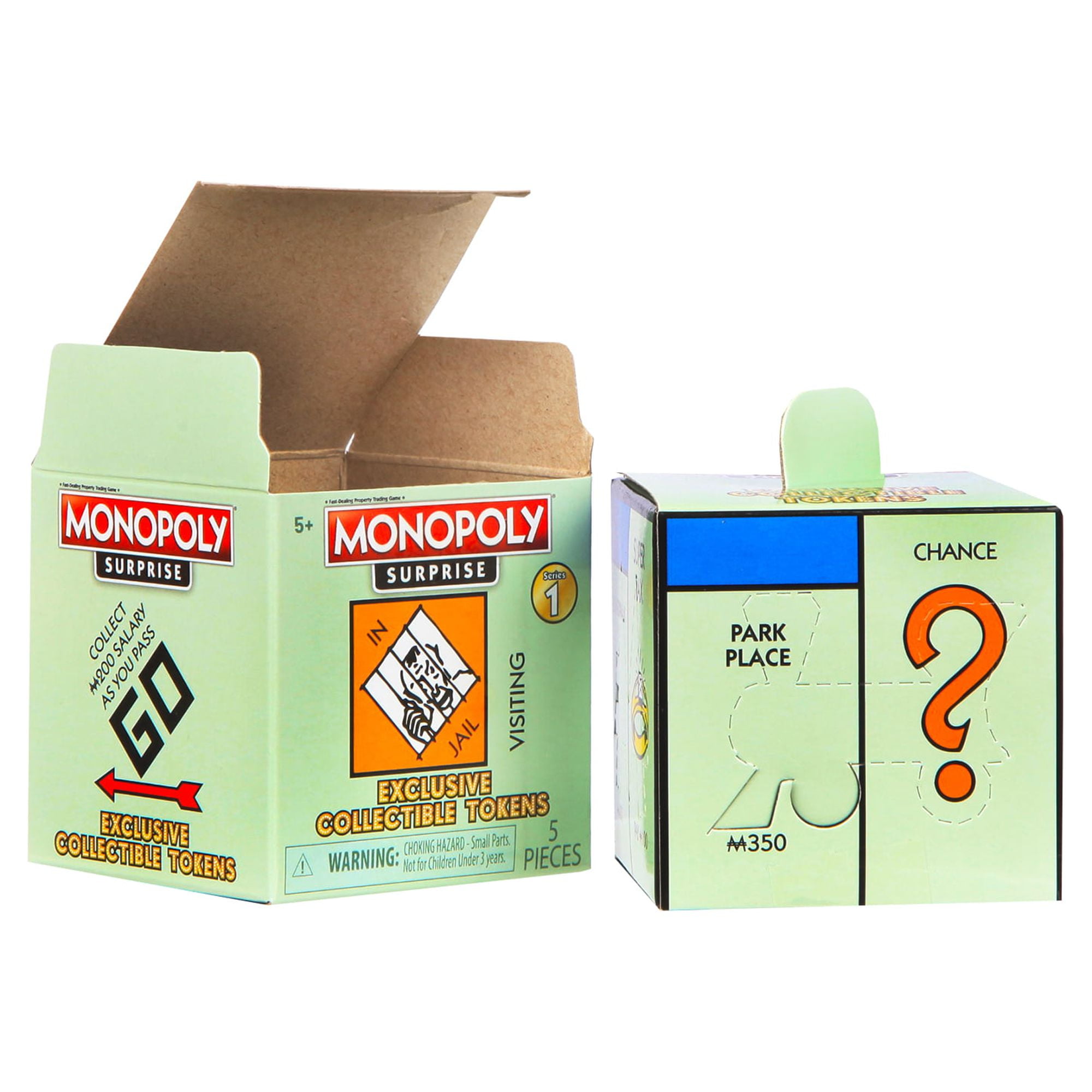 Basic Fun! Monopoly Surprise Board Games - Collectible Tokens
