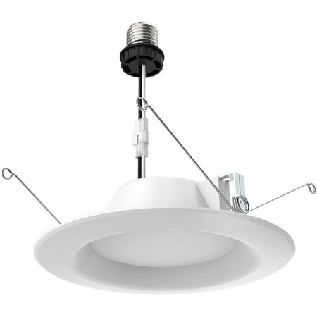 

Satco 5-6 Inch 9.8W LED Downlight Retrofit-2700 Color Temperature-White Finish