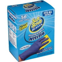Soft Scrub 1 Size Fits All Nitrile Disposable Glove (50-Pack) 11150-16