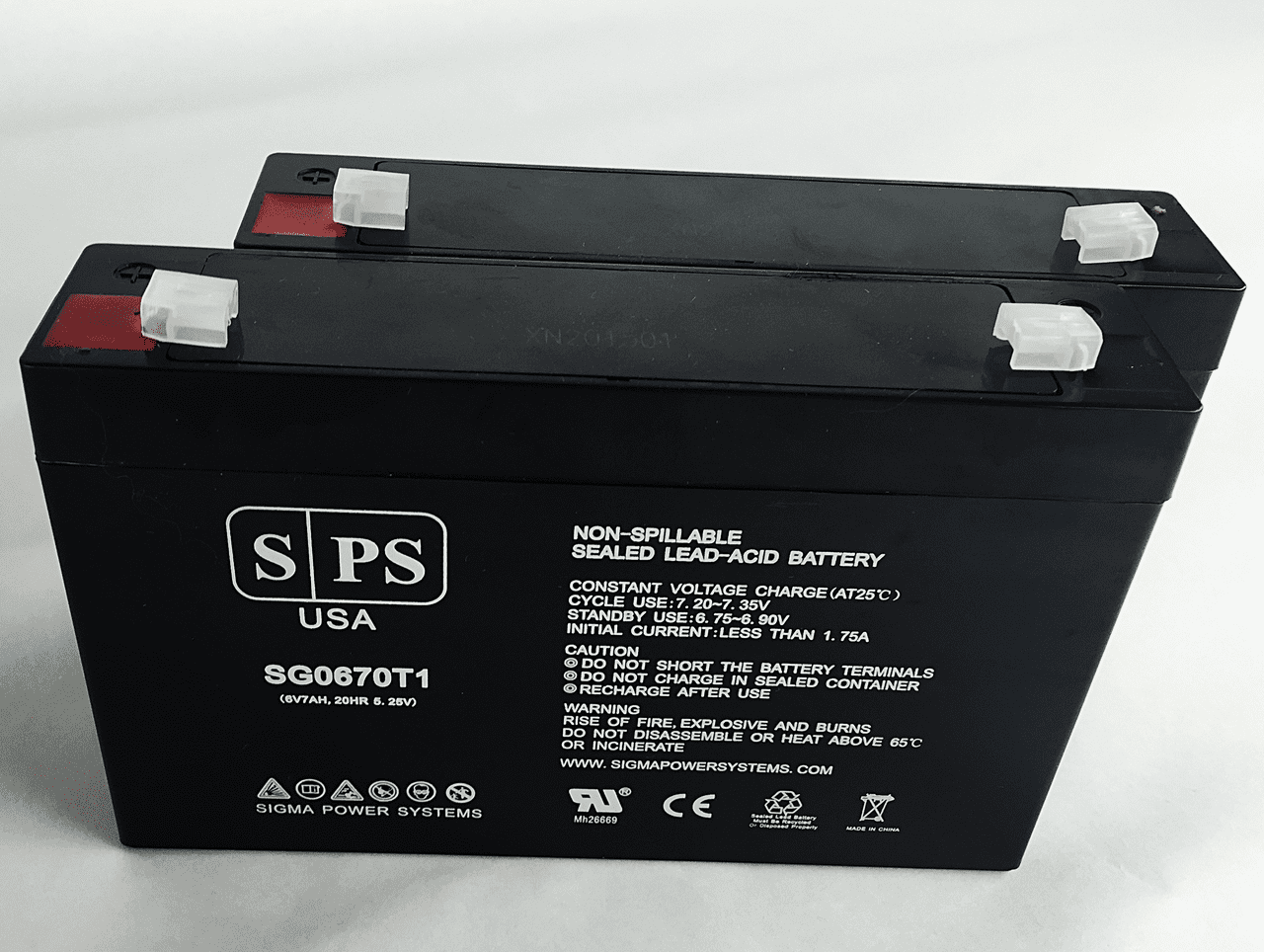 Sps Brand 6v 7 Ah Replacement Battery For Mercedes Benz Amg Sl65 2 Pack Walmart Com Walmart Com
