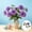 1260#Purple, variant on Artificial Dahlia Stems, 26-Inch Faux Silk Fall Floral Picks for Vase and Thanksgiving Centerpiece
