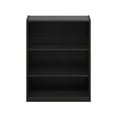 thumbnail image 4 of Furinno Gehry 3-Tier Bookcase, Bookshelf with Adjustable Shelves, Blackwood, 4 of 6