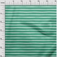 thumbnail image 3 of oneOone Cotton Poplin Sea Green Fabric Stripes Fabric For Sewing Printed Craft Fabric By The Yard 42 Inch Wide, 3 of 5