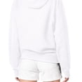 thumbnail image 2 of Women's G-III 4Her by Carl Banks  White Vegas Golden Knights Hockey Love Fleece Pullover Hoodie, 2 of 3