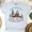 Ash, variant on Farmhouse Christmas T-Shirt | Rustic Red Barn Holiday Graphic Tee, Natural, Size 3XL