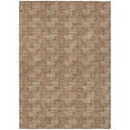 thumbnail image 2 of 9' X 12' Copper And Beige Geometric Washable Indoor Outdoor Area Rug, 2 of 5