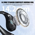 thumbnail image 3 of Matsuzay Auriculares Bluetooth con AI Assistant ABS Silicona 10m Distancia de conexión Auriculares Bluetooth Auriculares Cables de audio/vídeo beige versión normal, 3 of 6