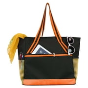 Chic Pink Tablet Mesh Tote Bag