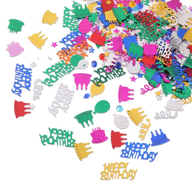 Baohd Birthday paper scraps