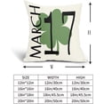 thumbnail image 4 of St. Patrick''s Day Pillow Covers 20x20 Inch Green Four-Leaf Clover Charm Throw Pillow Covers Set of 2 St P, 4 of 6