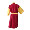 thumbnail image 3 of Bata de Baño Unisex TexBen Microfibra Football Rojo Amarillo c/Logo, 3 of 3