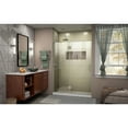 thumbnail image 5 of DreamLine Unidoor-X 54 in. W x 72 in. H Frameless Hinged Shower Door in Brushed Nickel, 5 of 13