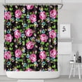 thumbnail image 2 of Waterproof Pioneer Shower Curtain 84x72 Inch Polyester Unique Colorful Floral Shower Curtain for Bathroom Hotel Home Decor with 12 Plastic Hooks, 2 of 5