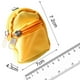 thumbnail image 4 of Bonita mochila en miniatura para muñecas, juguete de simulación, mochila escolar pequeña, modelo de juguete, escena de vida DIY amarillo, 4 of 8