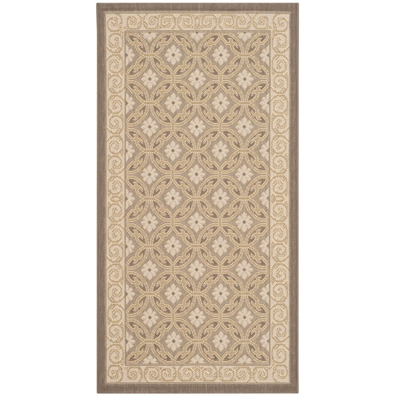 Safavieh Courtyard Rowan Geometric Indoor/Outdoor Area Rug, Beige, 2'7" x 5'