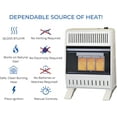 thumbnail image 3 of ProCom Heating Natural Gas Ventless Infrared Plaque Heater With Base Feet - 18,000 BTU, Manual Control - Model# MN180HPA-B, 3 of 6
