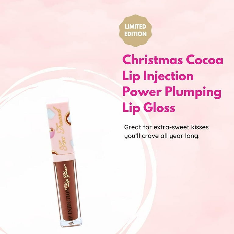 Too Faced You're So Hot Limited Edition Set, Christmas Cocoa Lip