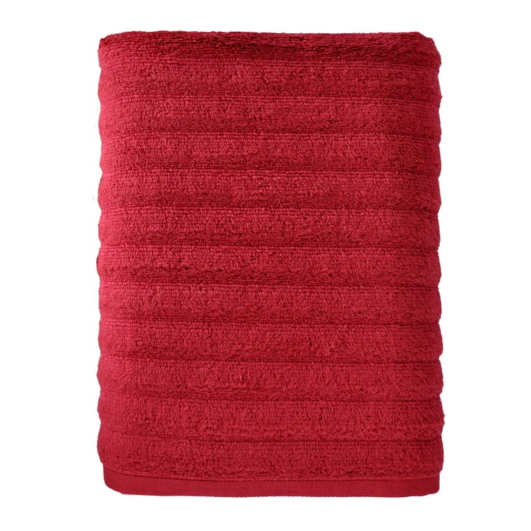 Signature Solid Bath Towel in Biking Red