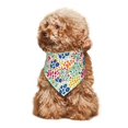 thumbnail image 4 of Naloa Cartoon Flowers Dog Bandanas 1PC Washable Triangle Dog Scarfs Premium Durable Fabric, for Small Medium Large Dogs and Cats, 4 of 6