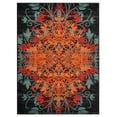 thumbnail image 2 of RUGSOTIC CARPETS MACHINE MADE HEATSET POLYPROPYLENE AREA RUGS - 4'x6', Rectangle Shape, Multicolor Color, Floral Modern Design, High Pile Machine Made Area Rugs for Living Room, Bed Room (M00012), 2 of 7