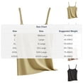 thumbnail image 3 of Women's Plus Slim Fit Scoop Neck Camisole Tank Tops Adjustable Spaghetti Strap Solid Sleeveless Shirts, Basic Casual Summer Everyday Wear Layering Undershirt 2026, 3 of 5