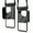Black【Fits Devices Up to 8.5''】, variant on 1pc Waterproof Phone Bag with Storage Compartment and Adjustable Lanyard, Large Capacity Dry Pouch for iPhone 16 15 14 13 12 Pro Max, Crystal Clear, Touch-Sensitive, Shockproof, Sandproof, for Swimmin