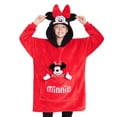 thumbnail image 1 of Sudadera con capucha Disney Red Minnie para niños con peluche y orejas 3D, 1 of 6