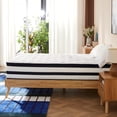 thumbnail image 4 of FOLVUTY Queen Mattress 12" Cooling Hybrid Mattress in a Box, Gel Memory Foam Mattress with 7-Zone Support, Individually Wrapped Pocket Coils, Medium, 4 of 15