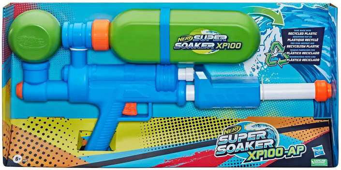 Nerf Super Soaker XP50-AP Water Blaster, Tank is Made from Recycled Plastic, Cool Retro Design, Compressed Air Spray Attack, Water Guns, Blasters & Soakers - Canada