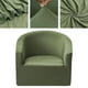 thumbnail image 5 of Fundas elásticas para sofá, fundas para sillones y fundas para sillas de salón, suaves y gruesas. ejercito verde, 5 of 9
