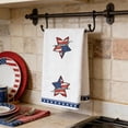 thumbnail image 6 of geerera Patriotic Hand Towels, Red White Blue Themed Absorbent Bathroom Towels for 4th of July, Independence Day Kitchen and Home Decor 15.75×23.62in, 6 of 6