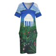 thumbnail image 4 of Vestido cóctel con bolsillo suelto ropa mujer templo gris, 4 of 7