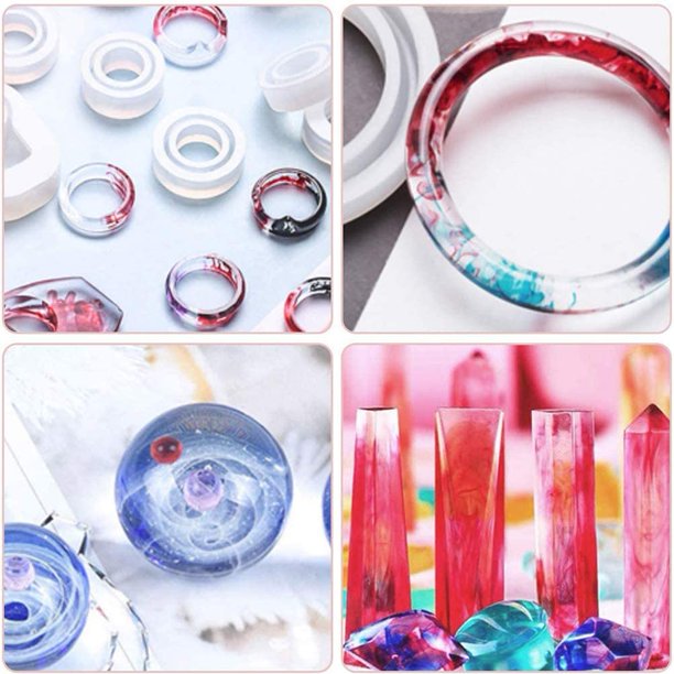 HOT Silicone Resin Diy Crystal Glue Jewelry Mold Kit Resin