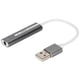 thumbnail image 2 of Aluminum Alloy USB Sound Card, External Computer Sound Card for All Computer Systems 7.1 Stereo, 2 of 5