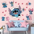 thumbnail image 3 of 3D wall stickers, Stitch wall stickers for interior decoration, background wall decoration, 60X40CM, 3 of 7