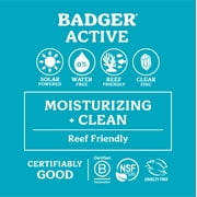 Badger Active Mineral Sunscreen Stick, Unscented, SPF 35, .65 oz
