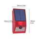 thumbnail image 3 of Matsuzay Lámpara de pared de inducción de movimiento Lámpara de alarma de sonido de flash de carga solar al aire libre Lámpara impermeable de granja Iluminación y accesorios Matsuzay HA013362-00, 3 of 6