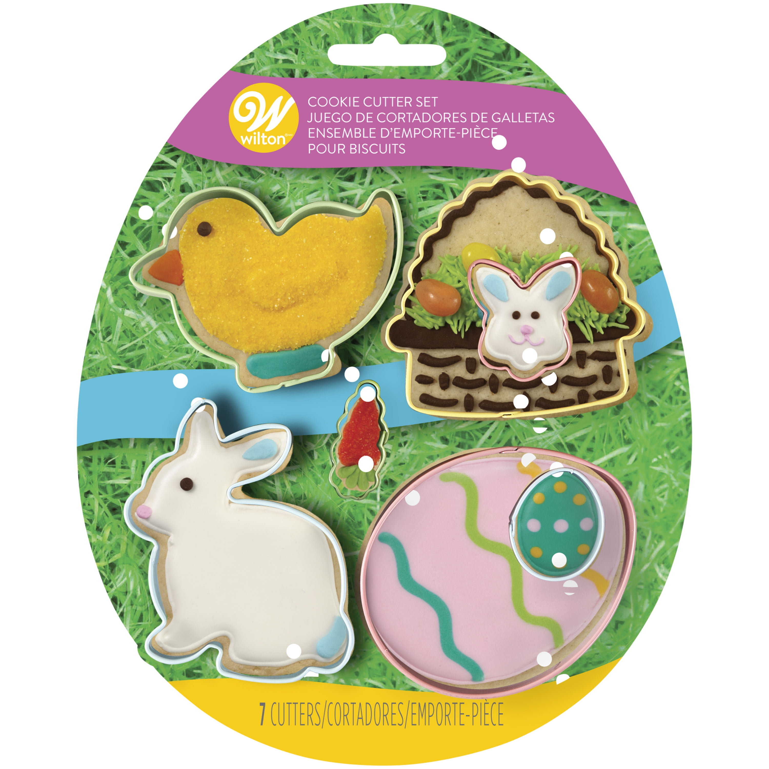 Wilton Easter Cookie Cutter Set, 7-Pieces 