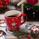 thumbnail image 4 of (BD237) Juego Posavasos Con Forma Diamante para Manualidades Muñeco Nieve Navideño (posavasos Acrílico + Tapete Corcho + Estante Almacenamiento 8 Piezas), 4 of 7
