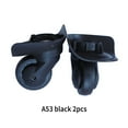 thumbnail image 3 of stanreset 2 Pieces Travelling Luggage Suitcase Universal Wheel Flexible Trolley Wheels Rotating Maintenance Repairing Accessory Type 4, 3 of 6