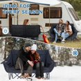 thumbnail image 7 of NAIZEA Heated Double Camping Chair, 2-Person Heated Folding Chairs for Outdoor Sports w/ 3 Heat Levels & 4 Heating Zones, Patio Lounge Chairs Folding Camping Chair Supports 990 lbs, 7 of 7